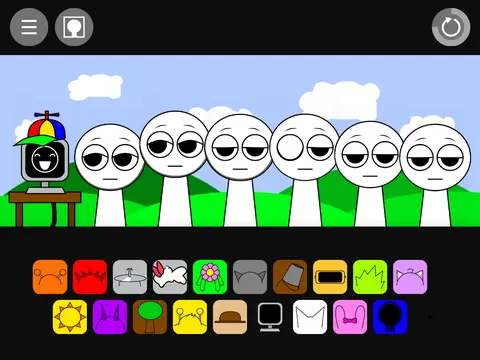Logo for the Incredibox Sprunki Original Character Remix Version 2 project