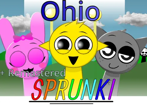 Incredibox Sprunki Ohio Remastered Logo