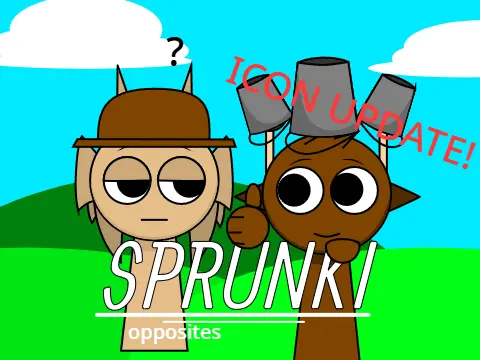 Incredibox Sprunki Opossites icon update with refreshed visual design and interface