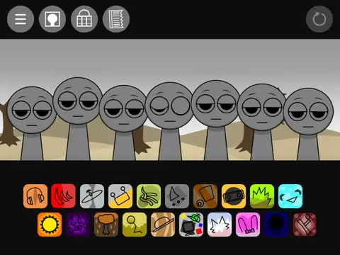 Incredibox Sprunki Parasites Remix Copy Remix - Horror-Themed Game Cover Art