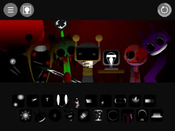 Incredibox Sprunki Phase 5 logo with music creation elements