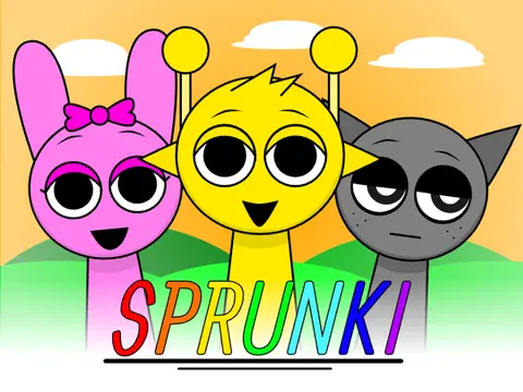 Incredibox Sprunki Phase logo combining musical elements with sprunki characters