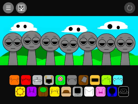 Incredibox Sprunki Phase game cover image featuring sprunki characters
