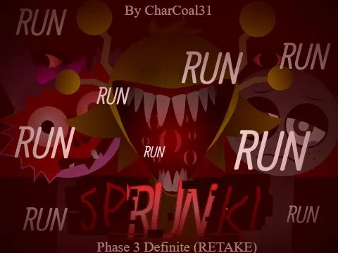 Official logo for Incredibox Sprunki Phase 3 Definitive Retake Finished Remix game