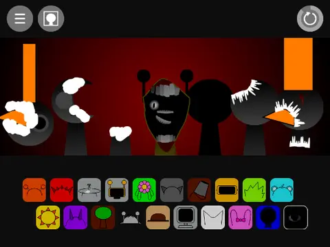 Incredibox Sprunki Phase 3 Remix V2 enhanced music mixing game cover