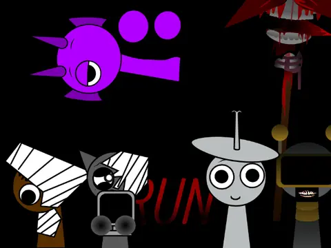 Official logo for Incredibox Sprunki Phase 3 Sprunki Hospital game featuring sprunki characters in hospital setting