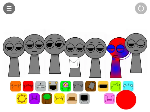 Incredibox Sprunki Phase 3 Version 2 Mod Interface
