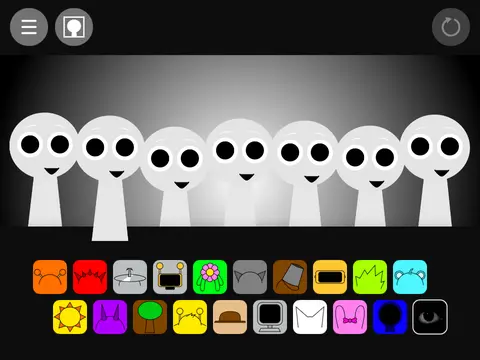 Incredibox Sprunki Phase 40 But Alive game logo featuring animated characters