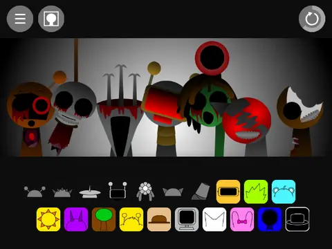 Incredibox Sprunki Phase 40 game logo featuring colorful characters