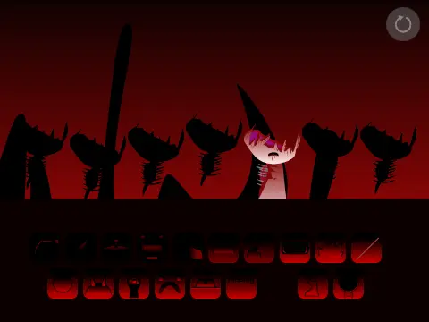 Incredibox Sprunki remix game featuring Funbot character with broken screen glitch effects