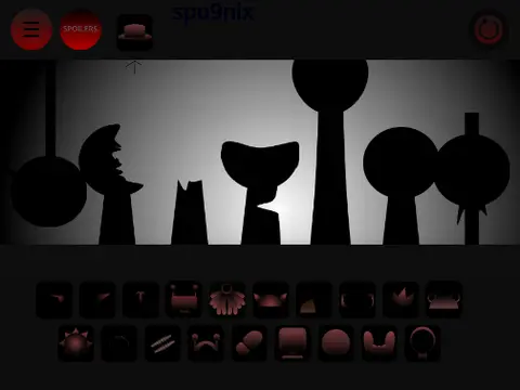 Incredibox Sprunki Phase But I Turned It Back to Phase gameplay screenshot showing characters and music interface