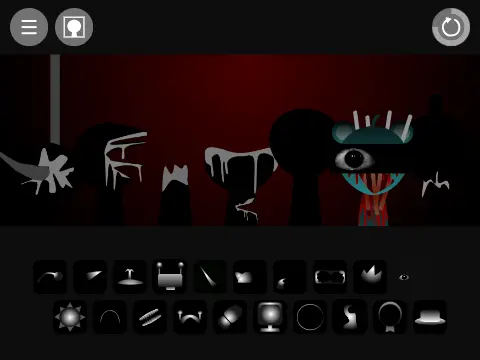 Logo for the remixed version V2 of Incredibox Sprunki Phase Found.