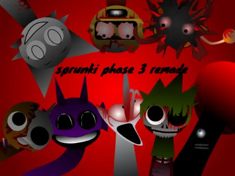 Logo for the enhanced and improved Incredibox Sprunki Phase game