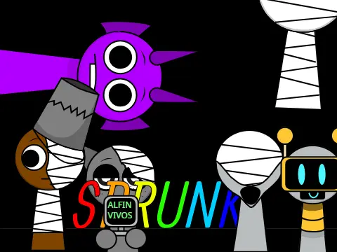 Incredibox Sprunki Phase Pero Estan Curados game cover with a serene theme
