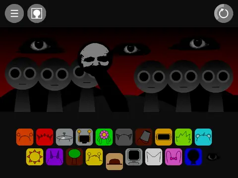 Logo for the remastered version of Incredibox Sprunki Phase game
