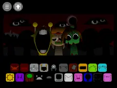 Version 5 of Sprunki Phase Remix game with new character designs and interface