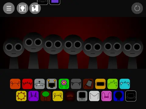 Incredibox Sprunki Phase Repenciled logo with redesigned sprunki characters