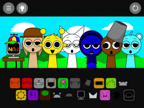 Incredibox Sprunki Phase Swap Remix character swapping interface