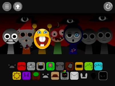 Incredibox Sprunki Pinki is Baldi character illustration