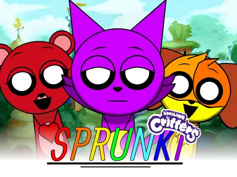 Incredibox - Sprunki Poppy Playtime Update Logo Cover
