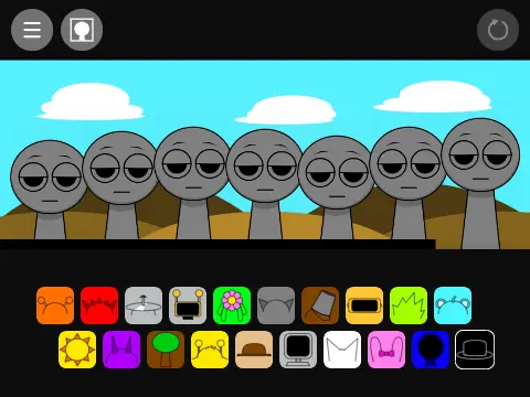 Incredibox Sprunki Primitive Game Logo