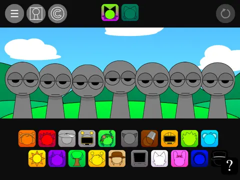 Incredibox Sprunki Pyramixed 0.9 Animation Game Cover