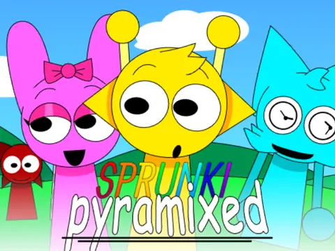 Incredibox - Sprunki Pyramixed Animated Sprunki Retake OC Game Cover