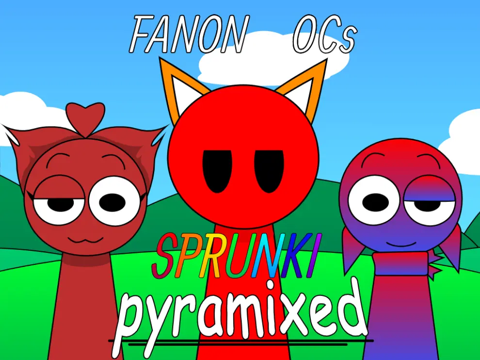 Incredibox Sprunki Pyramixed Fanon OCs Logo