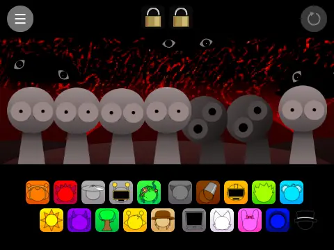Cover art for Incredibox Sprunki Pyramixed Phase Remixed music mixing game