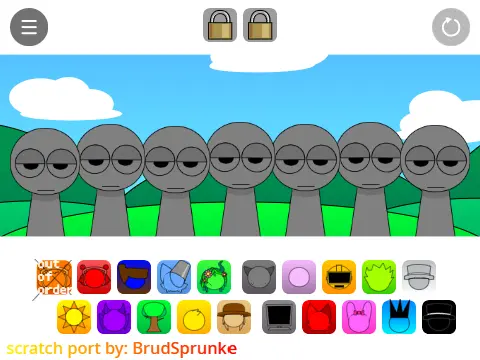 Incredibox Sprunki Pyramixed Remix Game Cover