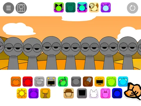 Incredibox Sprunki Pyramixed Update 1.0 Game Cover