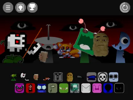 Incredibox Sprunki Random V2 music game with Sprunki characters