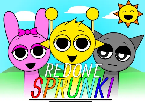 Incredibox Sprunki Redone Logo Cover
