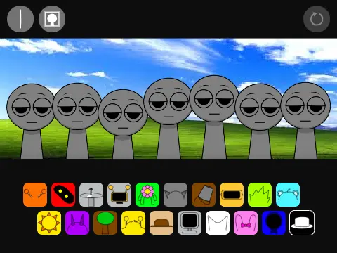 Incredibox Sprunki Reimagined V2 Gameplay Screenshot