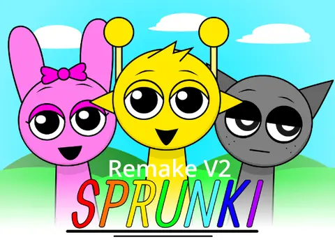 Official logo for Incredibox Sprunki Remake V2 game