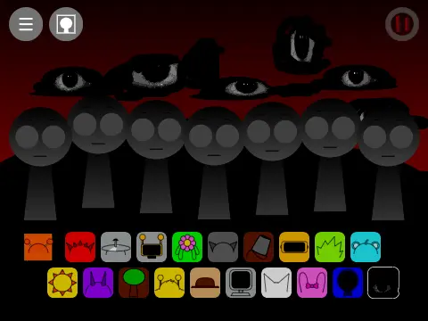 Logo for Incredibox Sprunki Remake Version 6 featuring redesigned characters