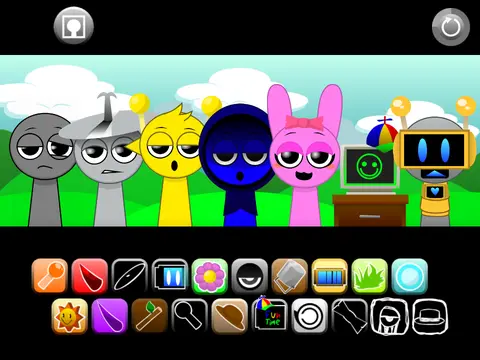 Official logo for Incredibox Sprunki Remastered 2.0 Update with colorful characters