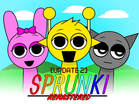 Official logo for Incredibox Sprunki Remastered Update 2 game