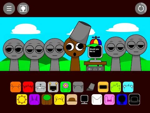 Incredibox Sprunki Remix game cover showing musical remix theme