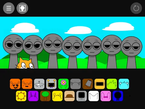 Play Incredibox Sprunki Remix music game online for free