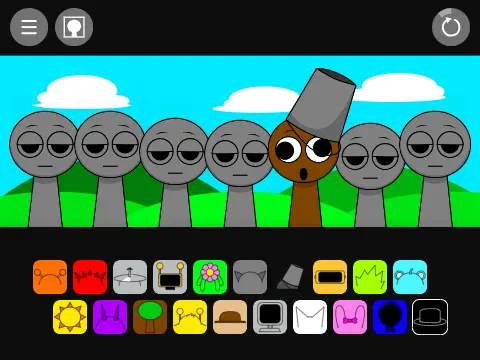 Cover art for Incredibox Sprunki Remix 8304, a music mixing game