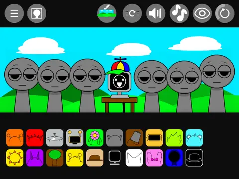 Incredibox Sprunki Remix Game Logo Cover