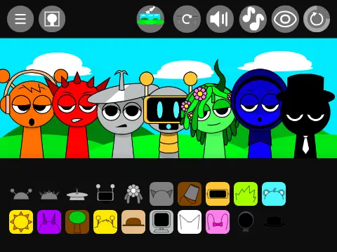 Cover image for the Incredibox Sprunki Remix music game