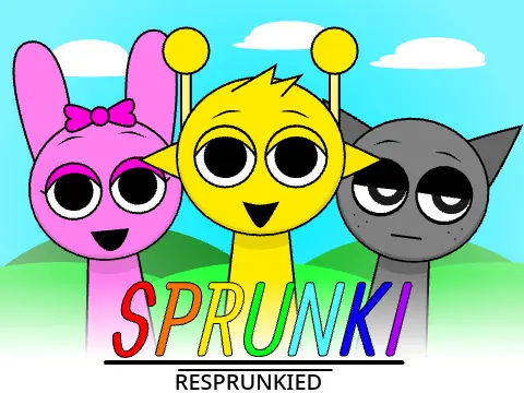 Official logo for Incredibox Sprunki Resprunkied mod game