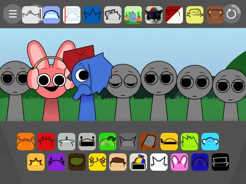 Incredibox Sprunki Retake Final Update Remix V2 Game Logo
