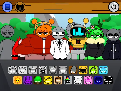 Incredibox Sprunki Retake New Human Casoh Edition Game Cover