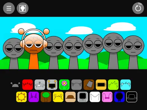 Incredibox Sprunki Reupload Remix V2 Game Cover