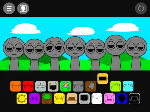 Incredibox Sprunki Revers game with backwards music creation