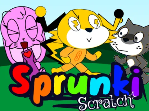 Logo for Incredibox Sprunki Scratch music mixing game