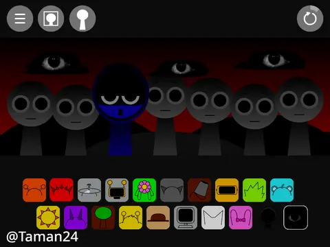 Incredibox Sprunki Scratch Port game logo showing Scratch platform adaptation